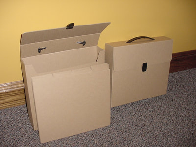 Custom Tote Boxes, Filing Boxes, Storage Boxes, Made To Order in USA by Sneller