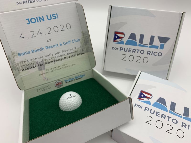 Sneller Creative Promotions - Golf Marketing Boxes, Tournament Kits 