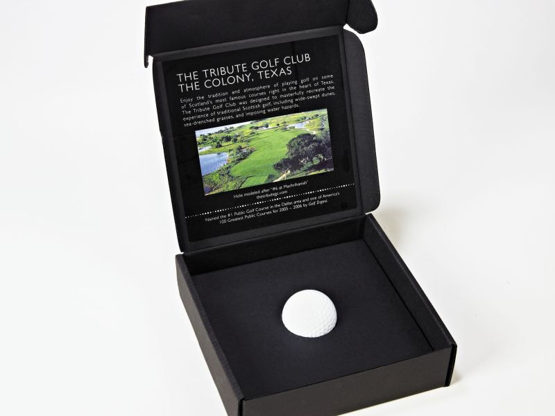 Sneller Creative Promotions - Golf Tournament Invitation Mailer Box 