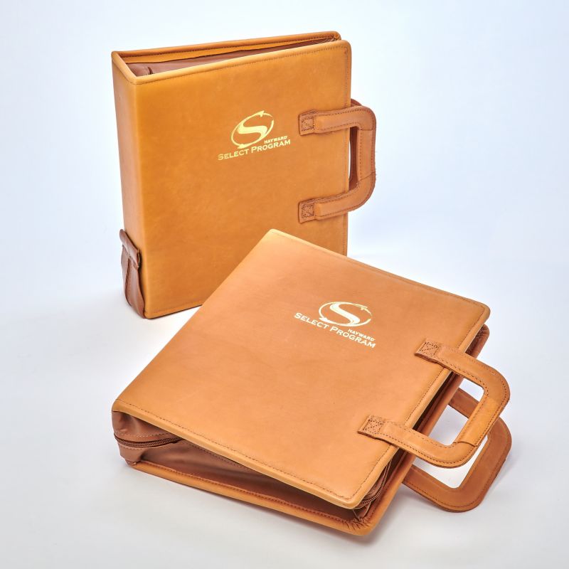 Sneller Creative Promotions - Custom Binders with Zippers, Handles, Leather and more!