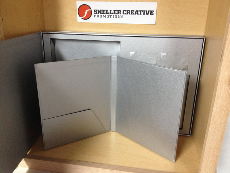 Custom Turned Edge Promotional Packaging, Made In USA, by Sneller