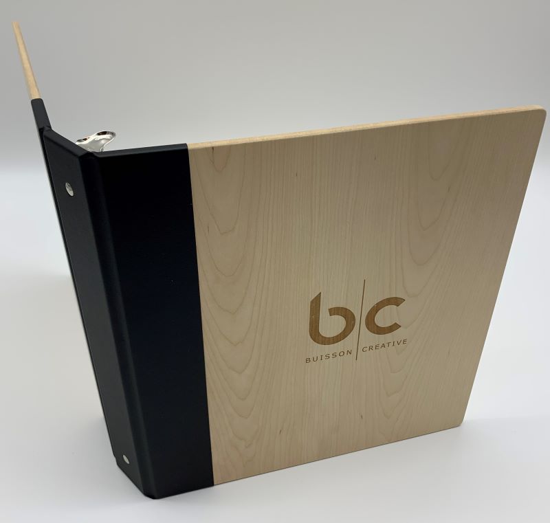 Sneller Creative Promotions - Custom Wood Notebooks & Folders 