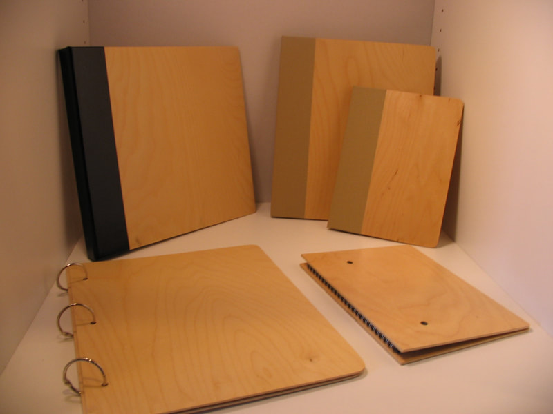 Wood Menus, Proposal Covers, Binders by Sneller